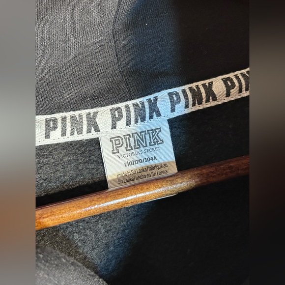 PINK Sequins Bling Rainbow University Cowl Neck Sweatshirt - Picture 4 of 6